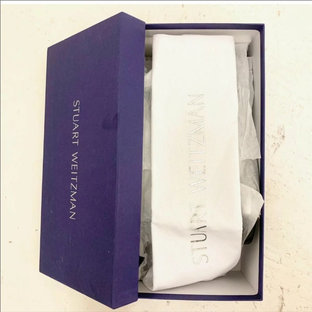 NEW STUART WEITZMAN $498 Rosita Rubber Sandals - Picture 7 of 8